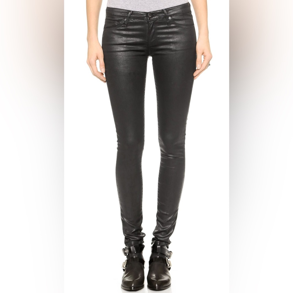 AG Leatherette The Legging Skinny Jeans
